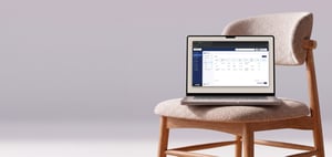 MacBook-Pro-on-Mid-Century-Bouclé-Chair